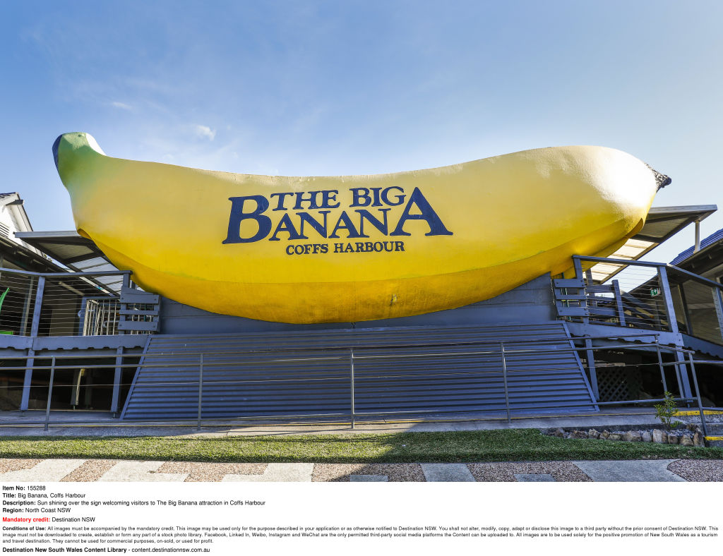 The iconic Big Banana. Photo: Dallas Kilponen