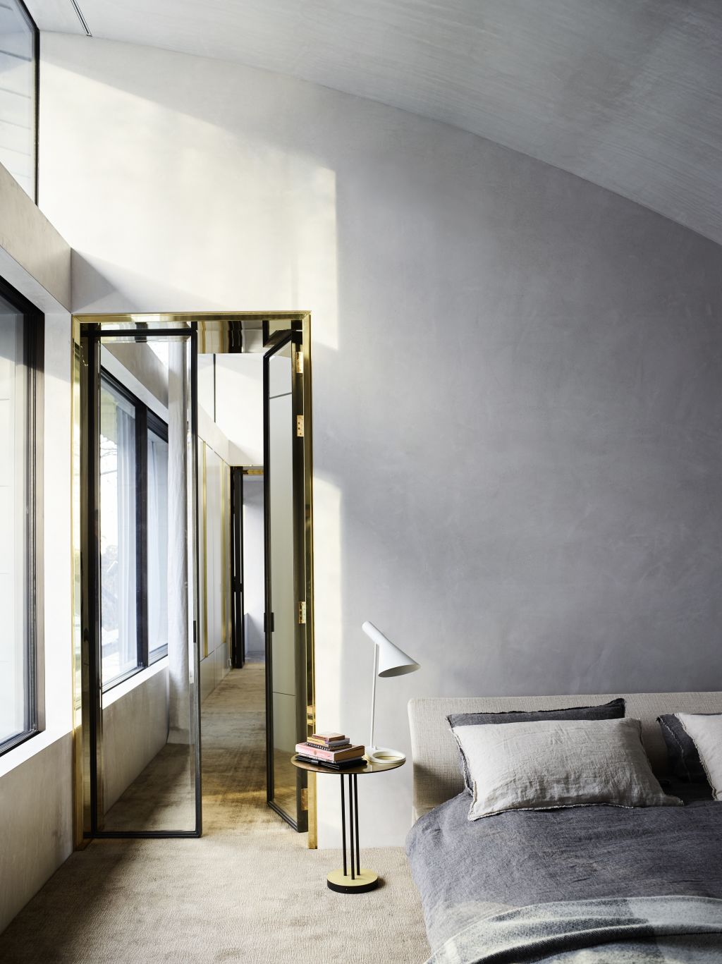 Natural light pours into Armadale's main bedroom. Photo: Kay &amp; Burton