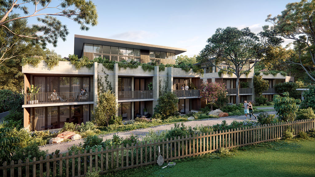 The project encompasses 35 three-bedroom attached homes as well as 20 apartments. Photo: Supplied