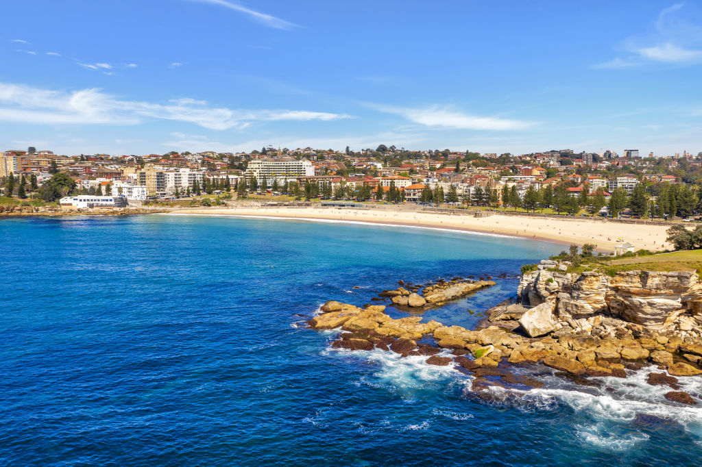 Paul Saintilan and his partner Carolyn never imagined they'd leave Coogee but they've decided to relocate to the Gold Coast - which means their property, a 'rare gem' has hit the market. Photo: Supplied