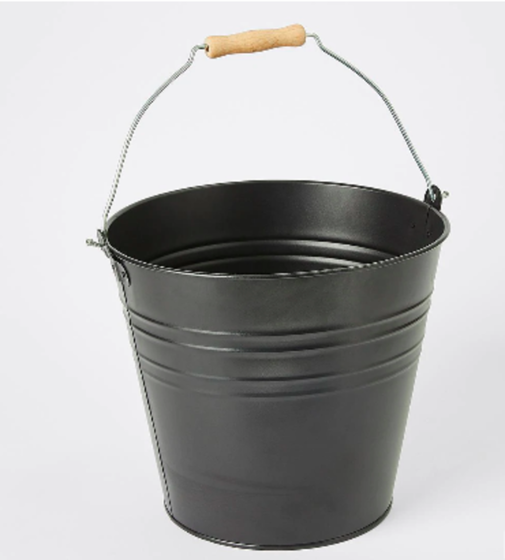 12-litre metal bucket, RRP $12.