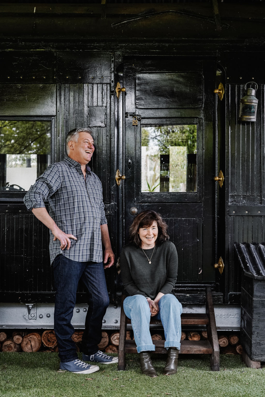 Fleur and Mike Leslie couldn't resist the one-of-a-kind property, purchasing it in 2005. Photo: Marnie Hawson