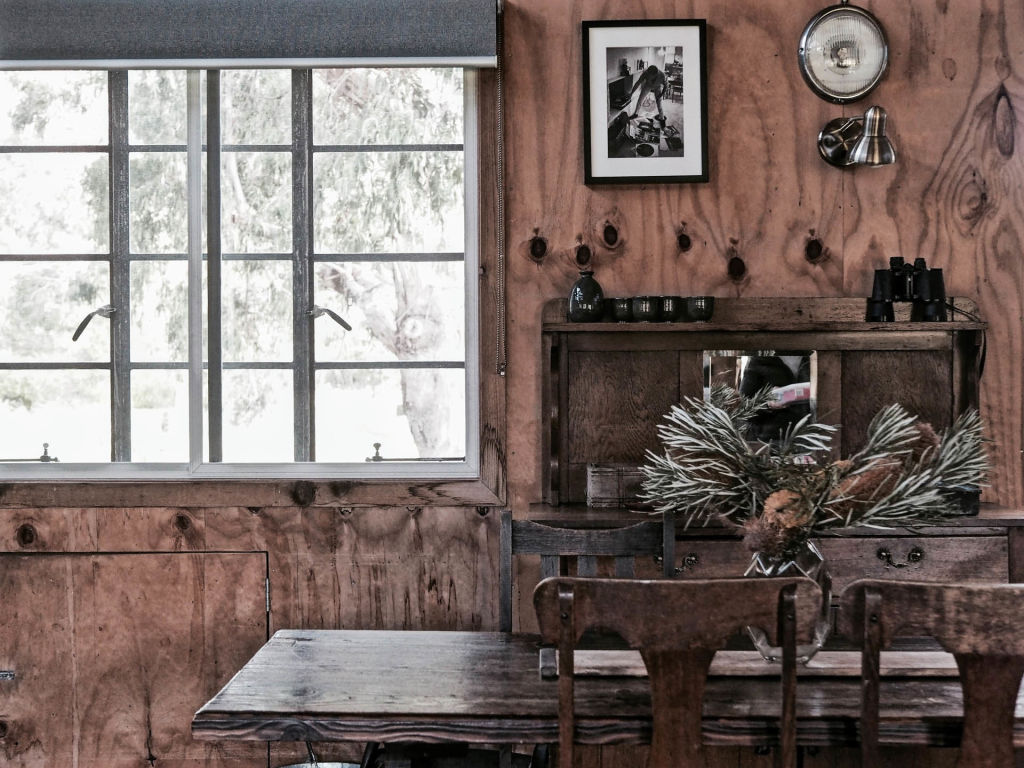 The timber framing of the loft has been left exposed. Photo: Jeanine Gagnon