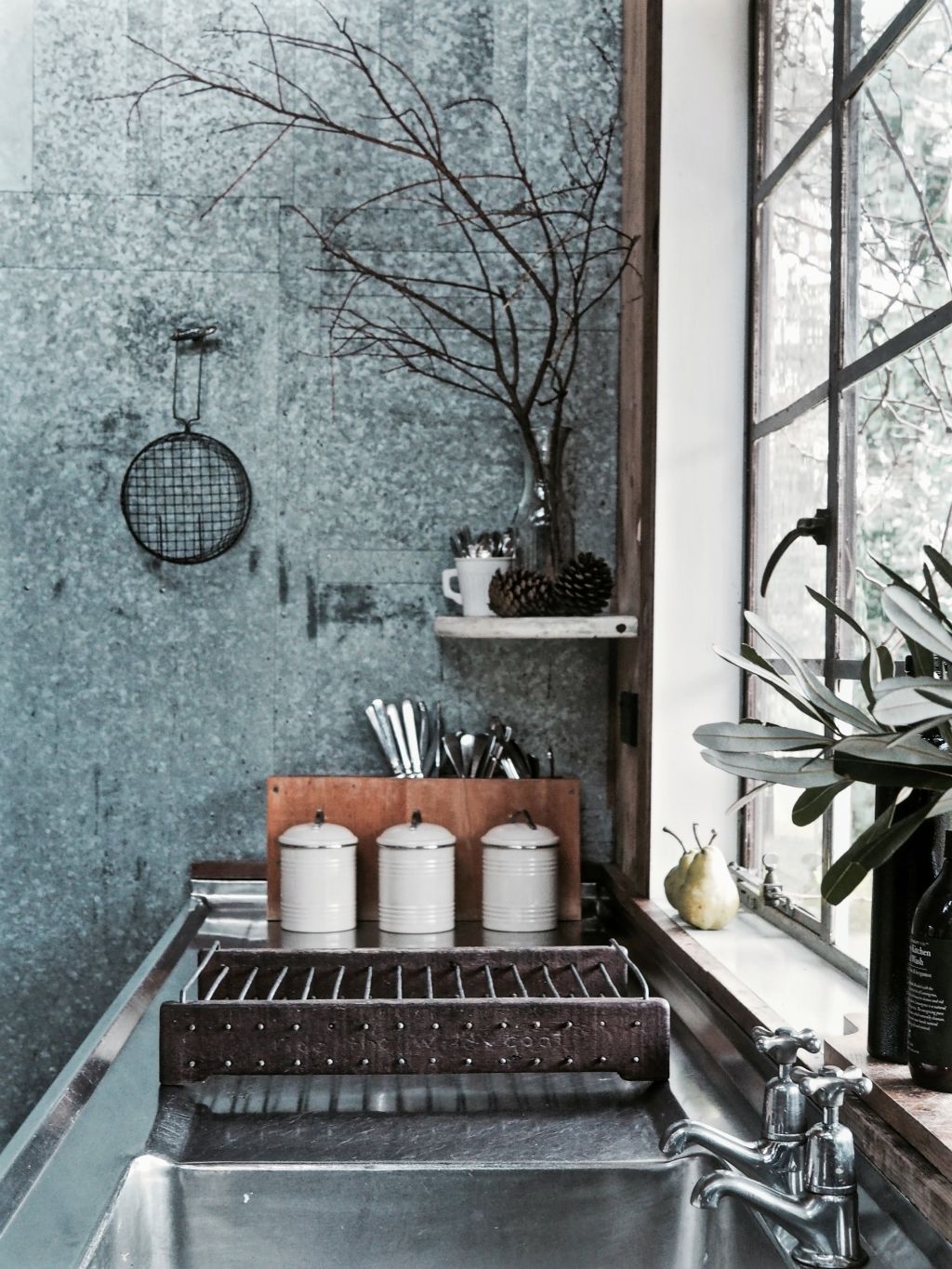 The kitchen at Liptrap Loft. Photo: Jeanine Gagnon