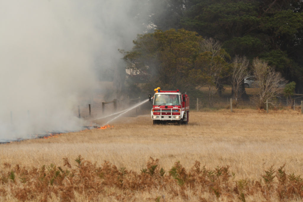 While severe bushfires are less likely, recent growth means grass fires are a risk. Photo: iStock