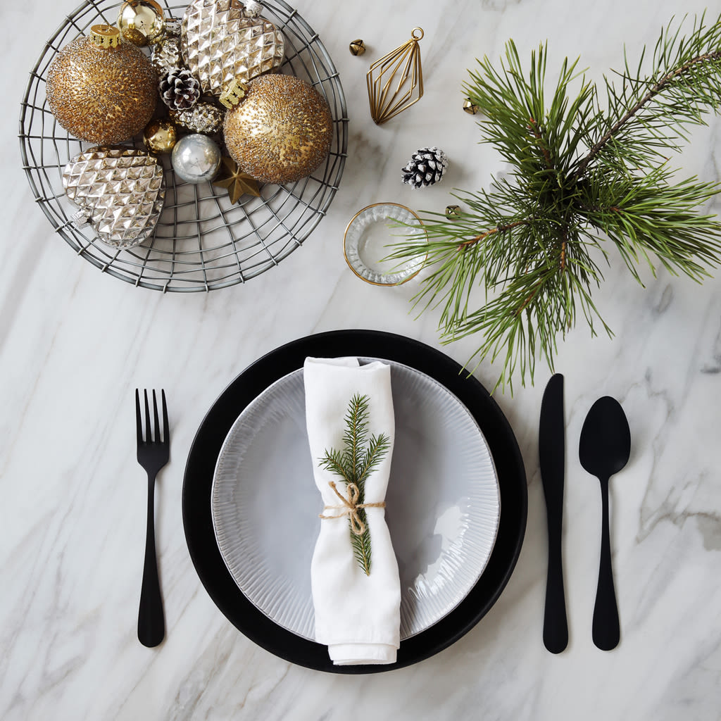 Let's ditch the Christmas-themed cutlery and crockery in favour of something  a little more stylish. Photo: iStock