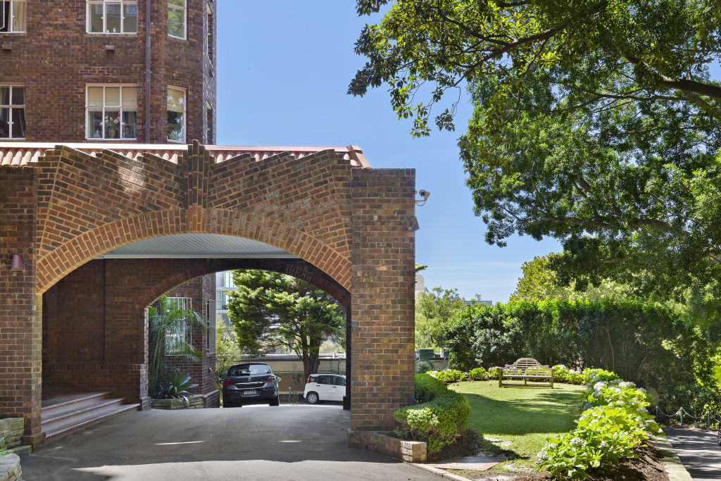Elizabeth Bay's seminal art deco building Birtley Towers' top floor