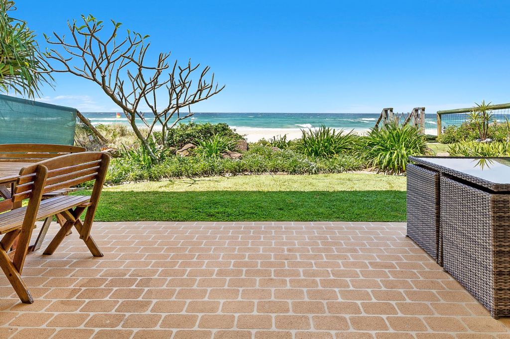 Peter Dutton's Gold Coast weekender boasts stunning  ocean views and has direct beach access. Photo: Supplied