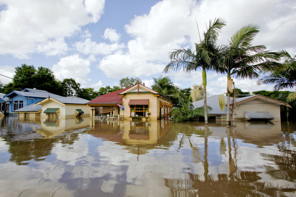 The 2011 floods brought Brisbane's real estate market to a halt - but only for the short term. Photo: Glen Hunt