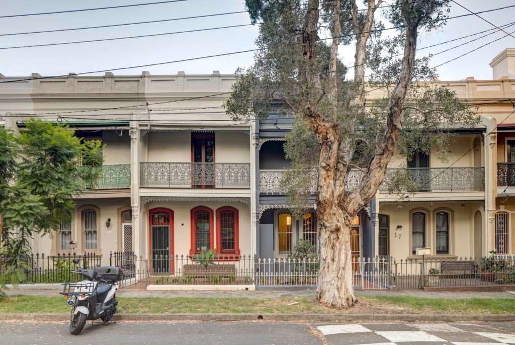 Behind these historic Redfern terraces is a whole other contemporary house of discovery. Photo: Brett Boardman