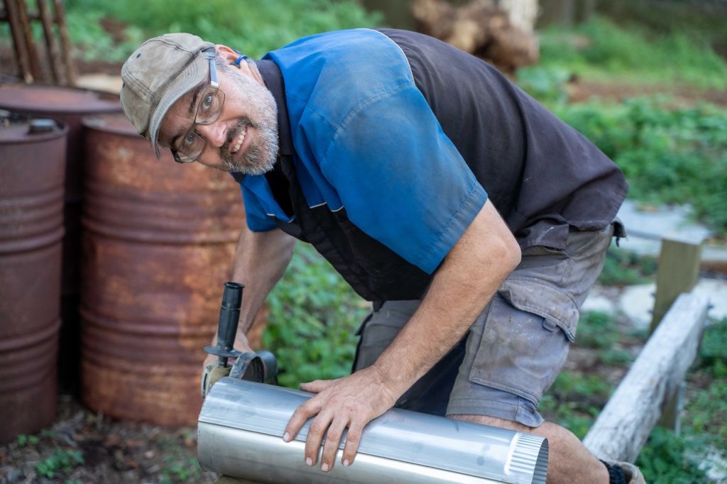 Andrew McLean at Maleny Ecovillage. Photo: Supplied