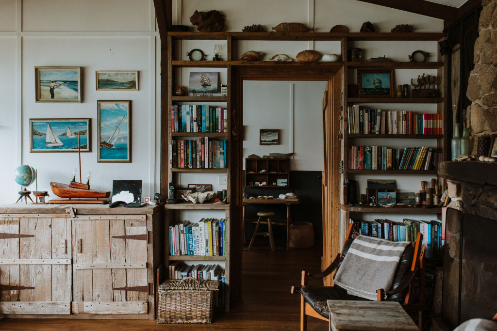 Jamie and Ingrid Kwong took 18 months to restore the shack by hand. Photo: Luisa Brimble