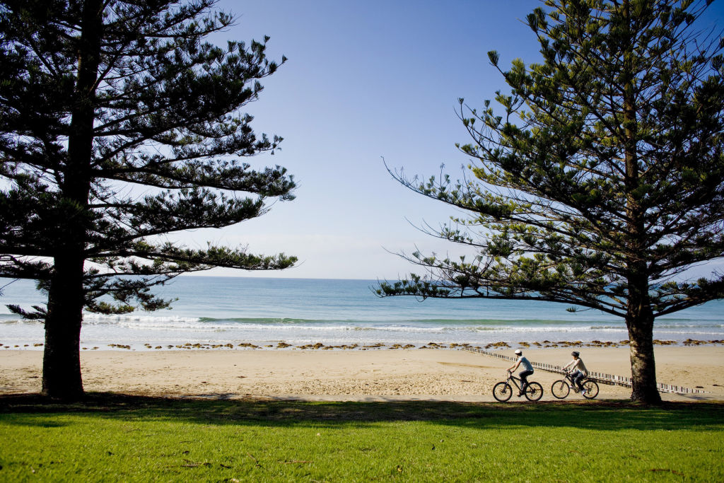 Agents suggest it may be the balance of both rural and beach lifestyle that attracts people to the area. Photo: Mark Chew