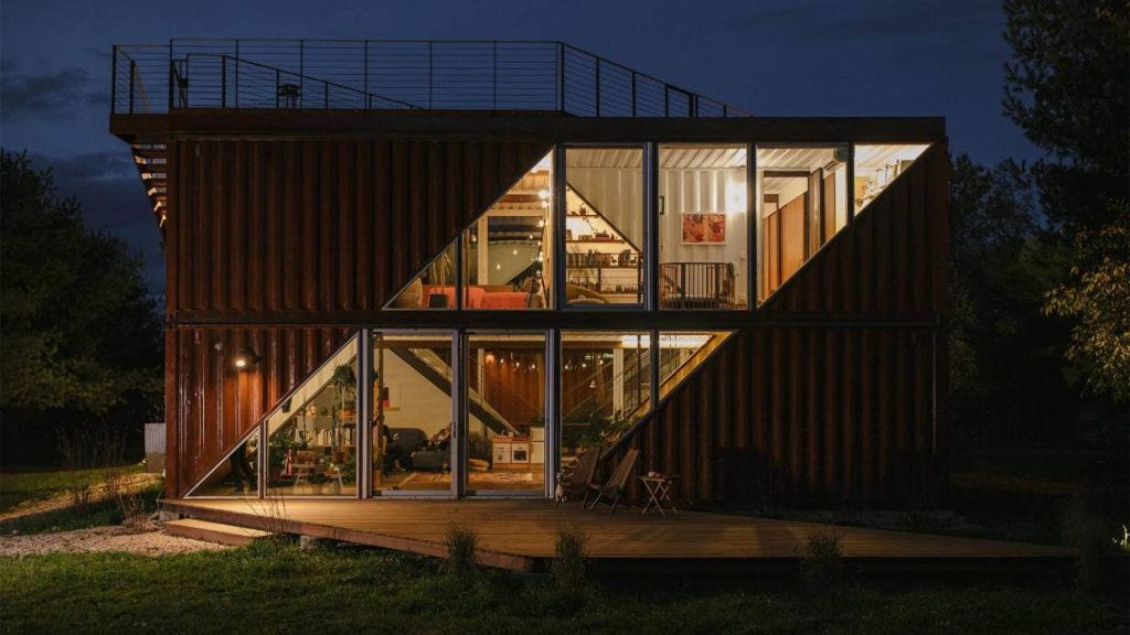 Well-insulated container homes are an eco-friendly housing option. Photo: Aundre Larrow/Stuff