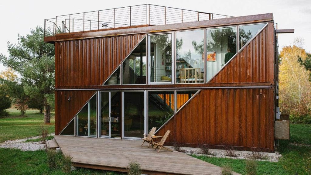 How this stylish house was created from six shipping containers