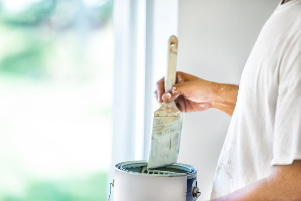 Work out how much paint is needed and the colour before the weekend arrives. Photo: iStock