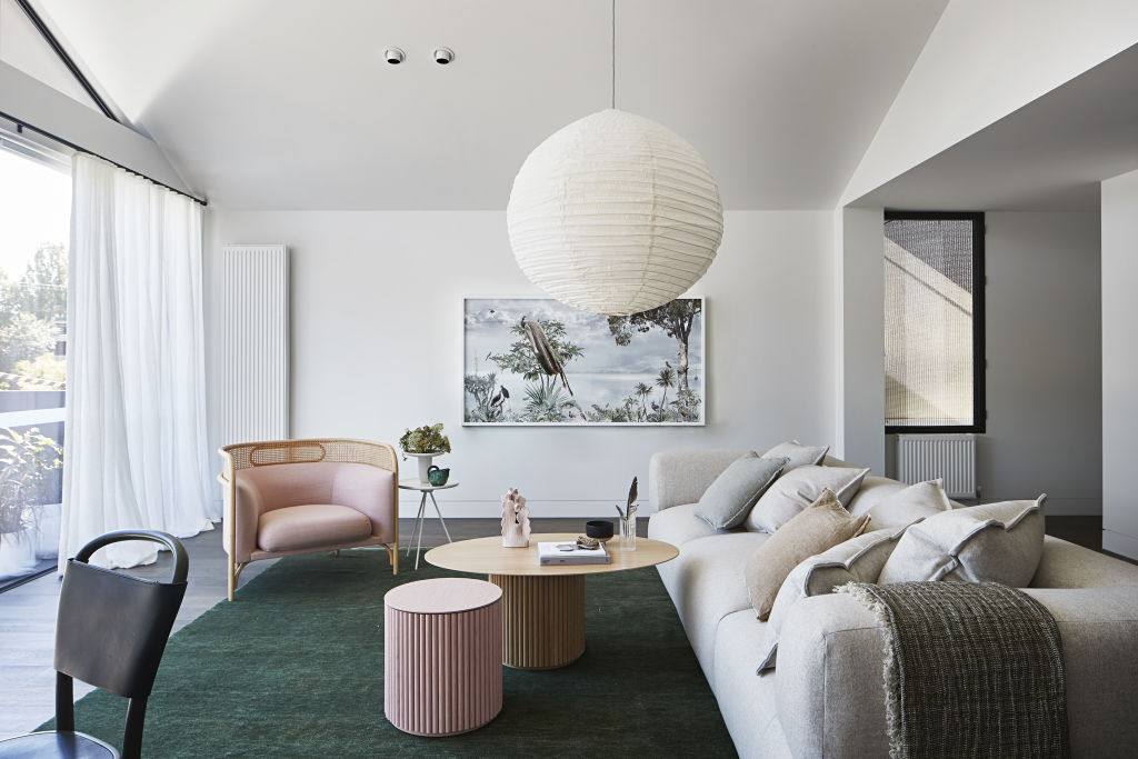 Lim also advocates the importance of harmonising art with the home’s architecture and interiors. Photo: Shannon McGrath