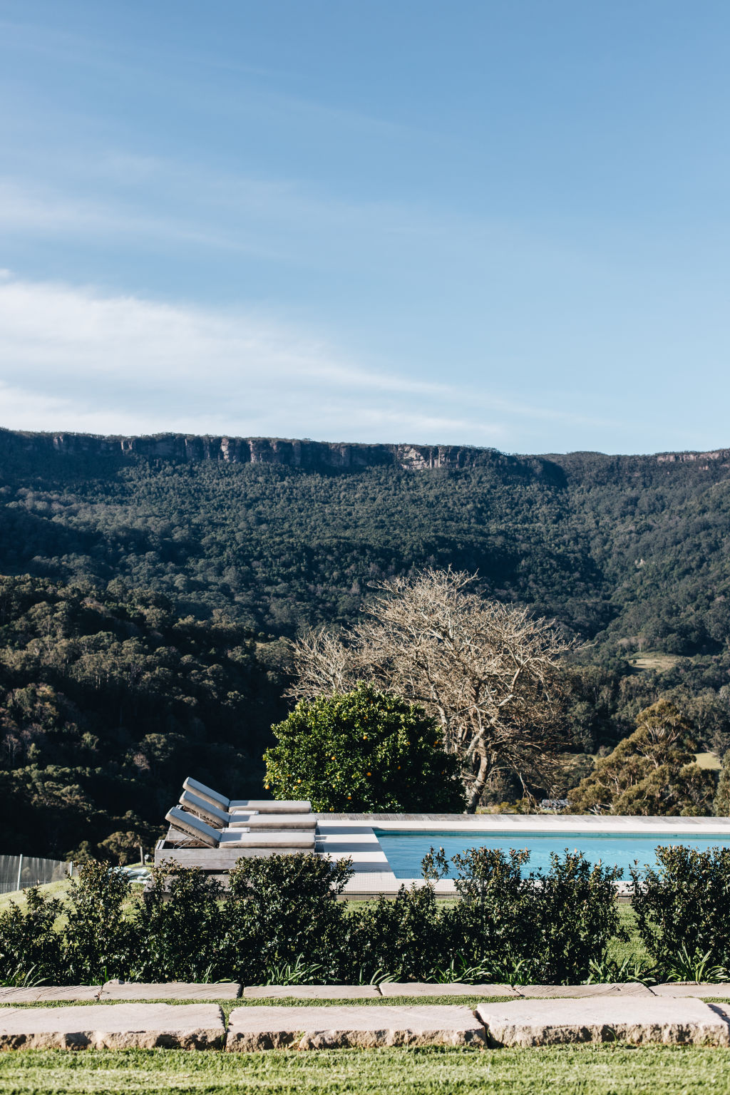 Take in that magical view from the pool. Photo: Abbie Melle Photography.
