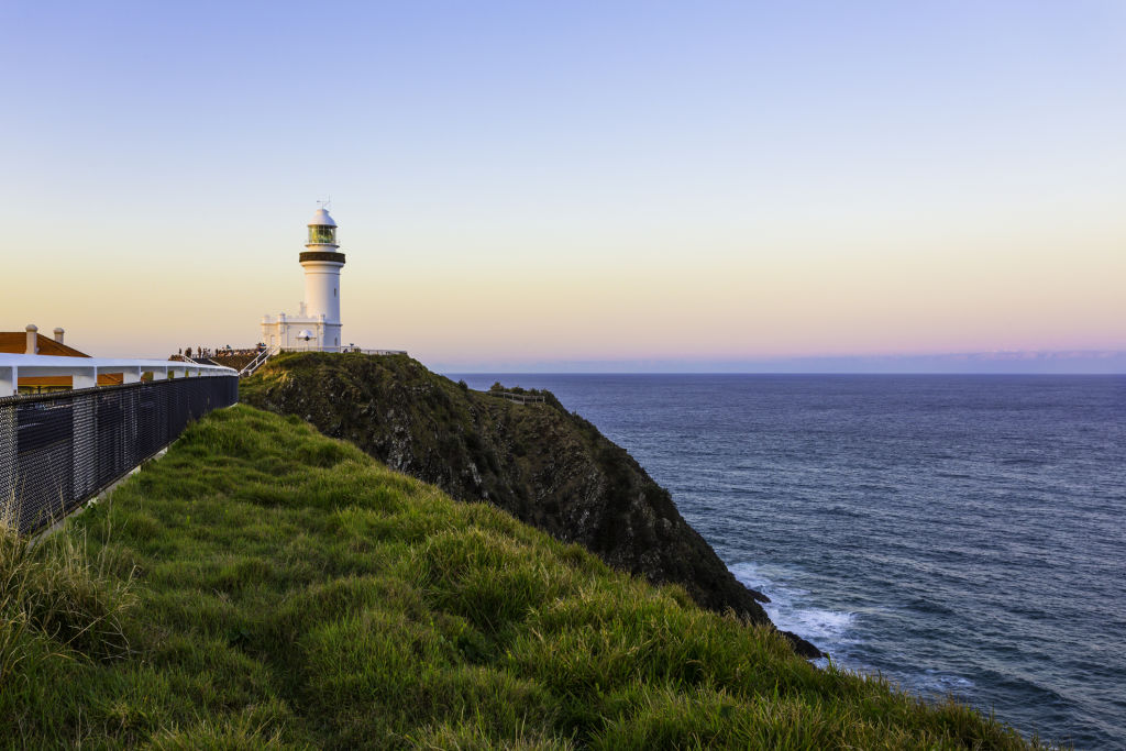 House prices in the holiday hotspot of Byron Bay climbed 26 per cent over the year.  Photo: iStock