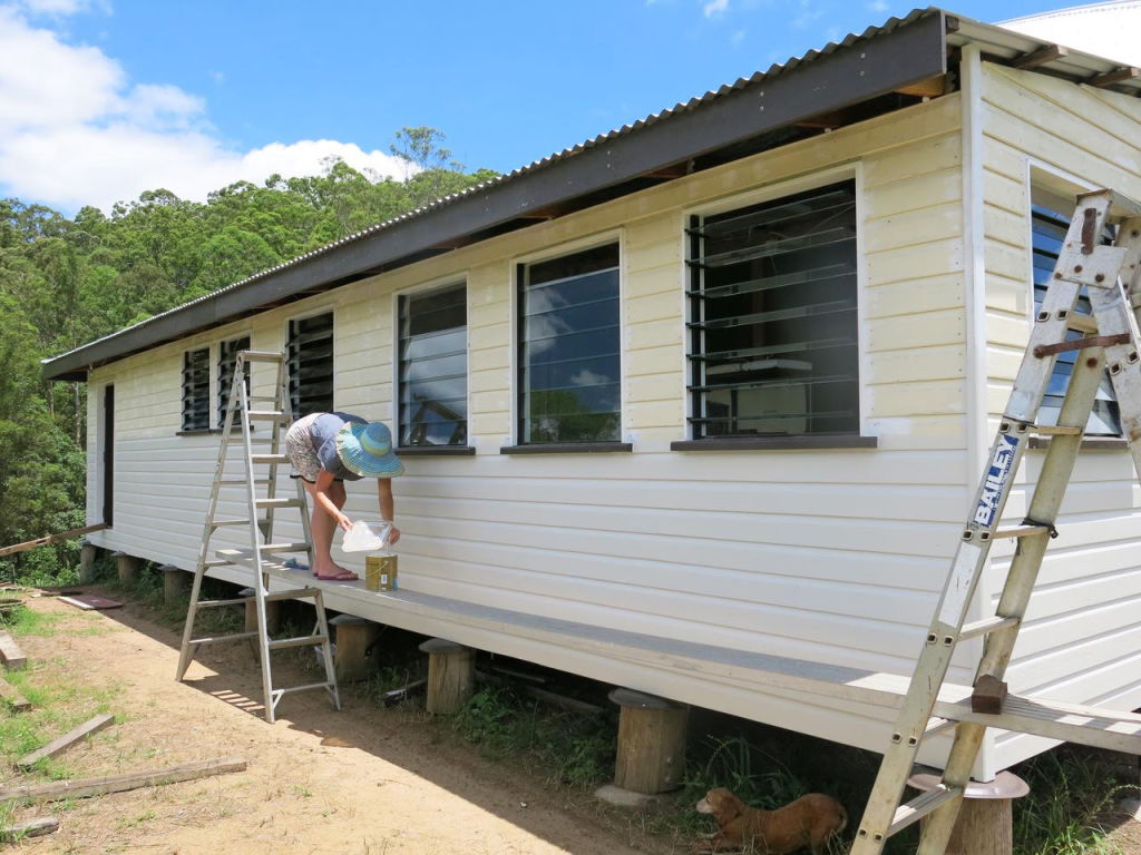 The couple meticulously restored the home themselves. Photo: Supplied