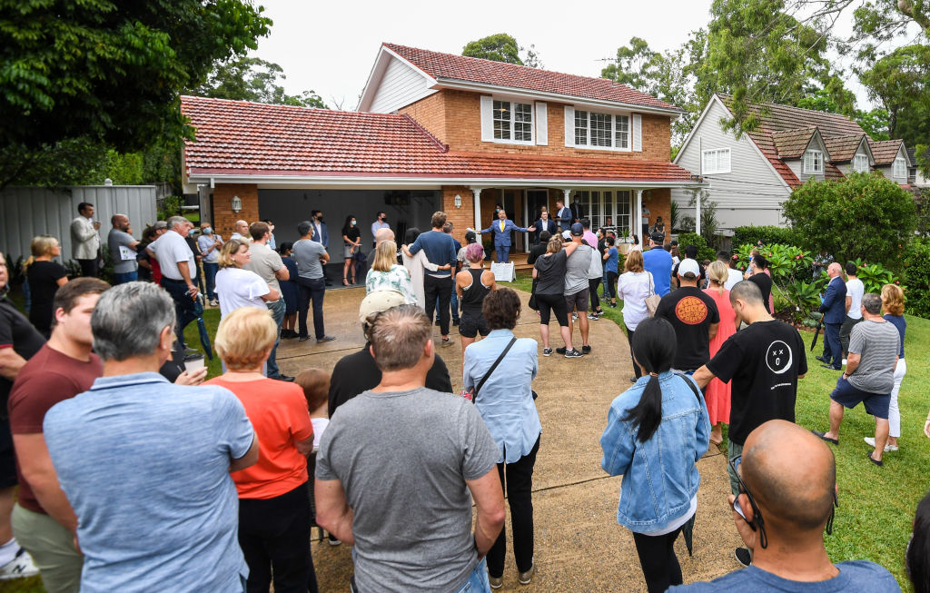 Sydney's auction clearance rate has been over 80 per cent for eight weeks in a row.  Photo: Peter Rae