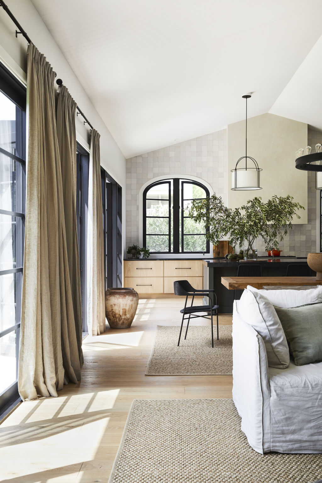 Earthy organic finishes will stand the test of time, according to Kate Walker of KWD. Interiors by KWD. Photo: Armelle Habib
