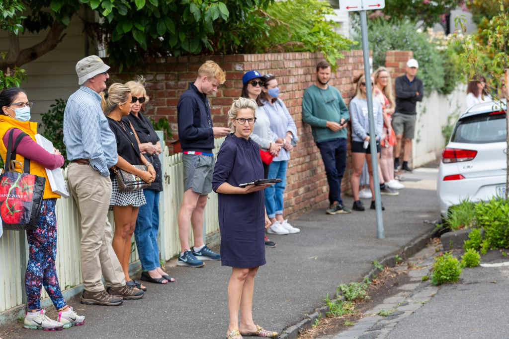 Sydneysiders have embraced auctions held onsite. Photo: Greg Briggs