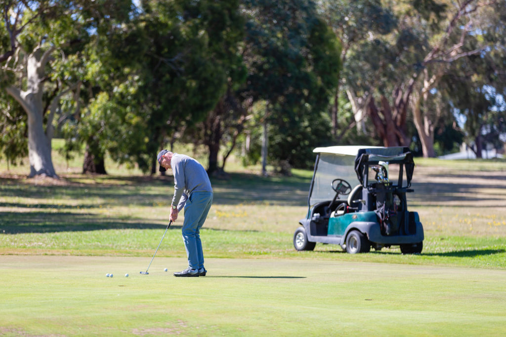 There is a good mix of amenities like Wattle Park Golf Club and new retail precincts.  Photo: Greg Briggs