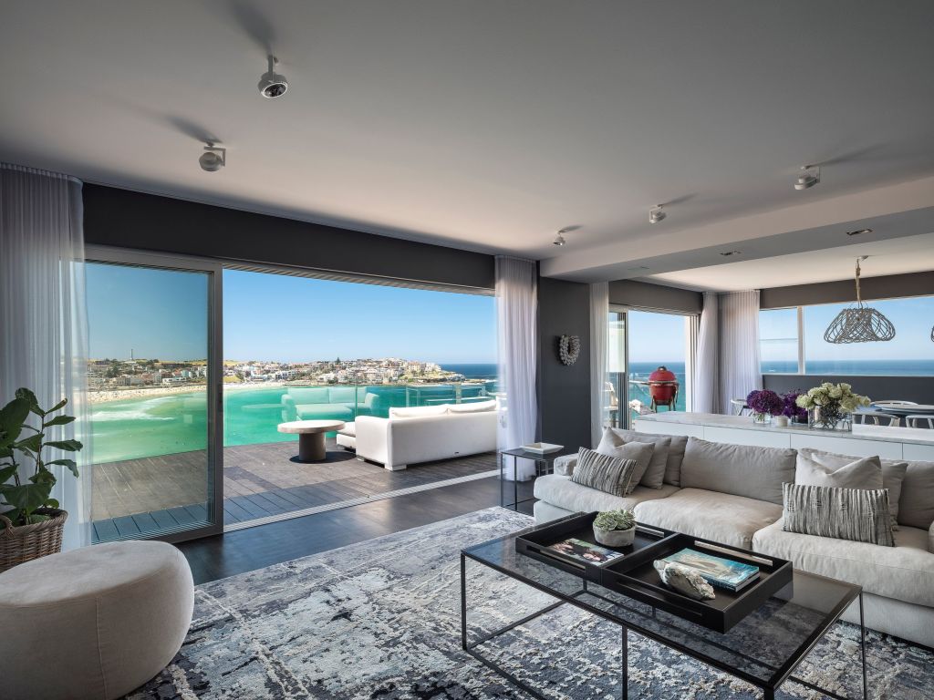 James Mayo's Bondi Beach apartment is set at the rarefied southern end of the beach with views from sunrise to sunset.