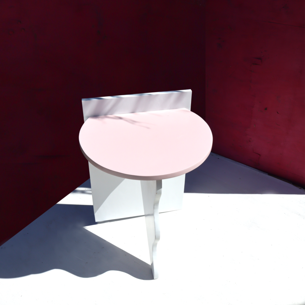 Circle Home's Flex Mami x Circlehome Wave End Table collaboration. Photo: Supplied
