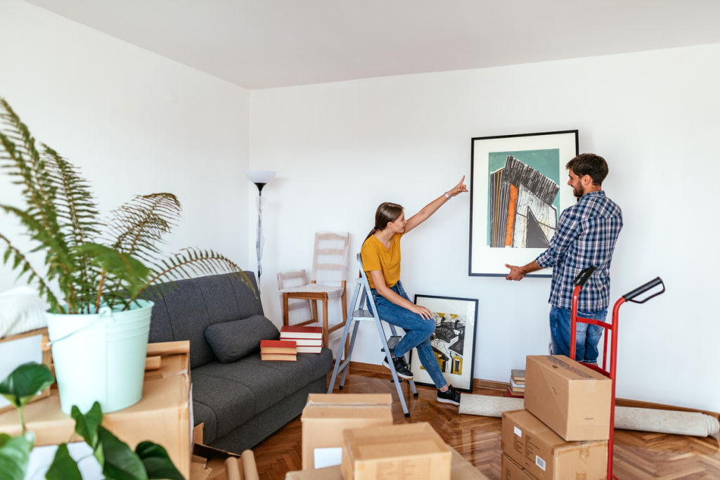 It's helpful if you can decide on an aesthetic with your partner. Photo: iStock