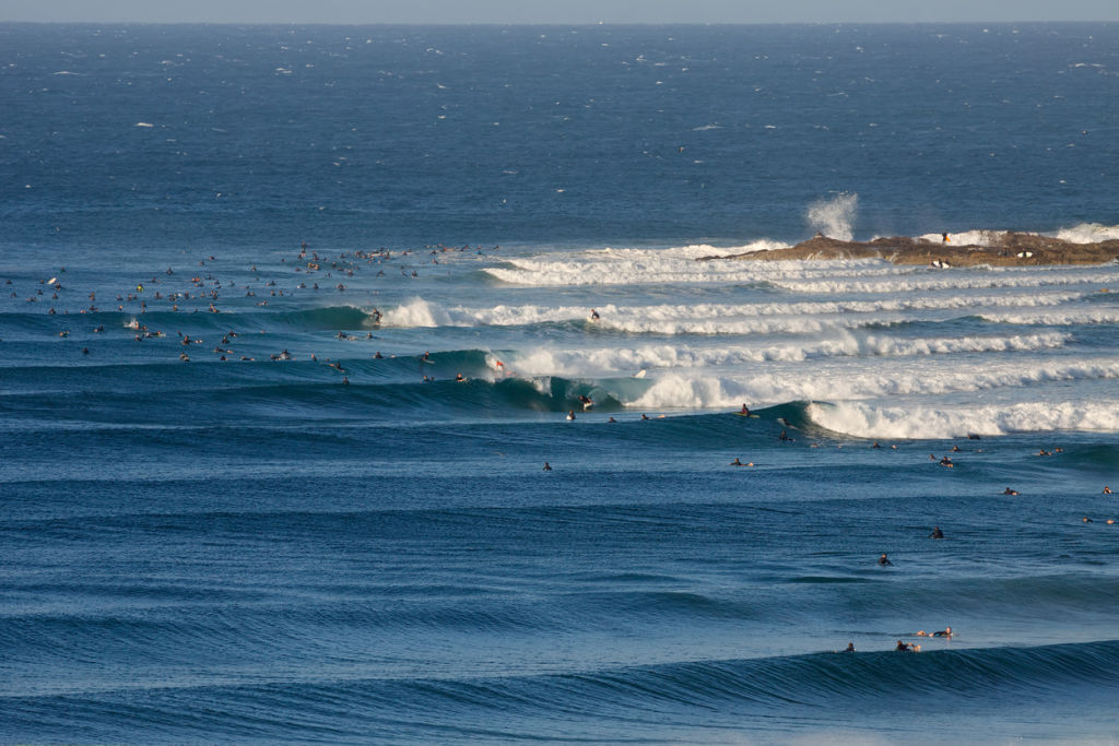 Nearby Snapper Rocks is an iconic surf spot. Photo: iStock