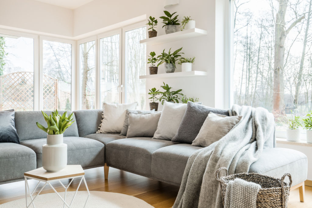 'How did I end up with all of these cushions and throw rugs?' Photo: iStock