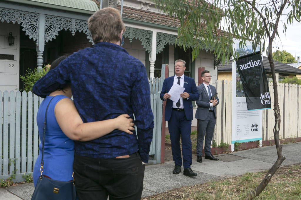 'Not enough for sale': Brunswick fixer-upper fetches $1.075m at auction
