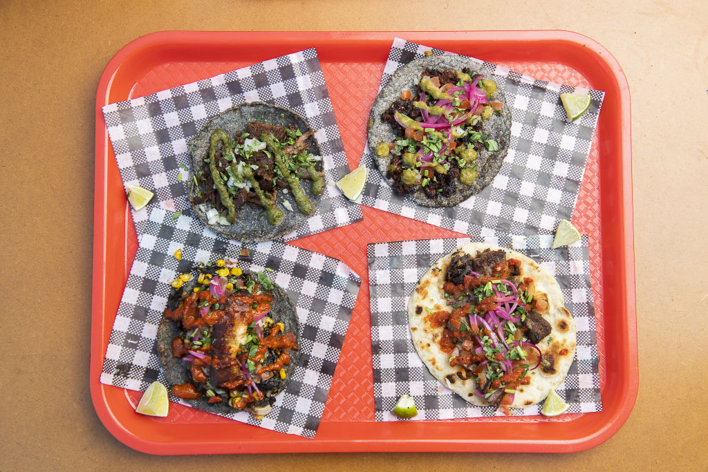 The team behind Dingo Ate My Taco serve everything up made from scratch. Photo: Carmen Zammit