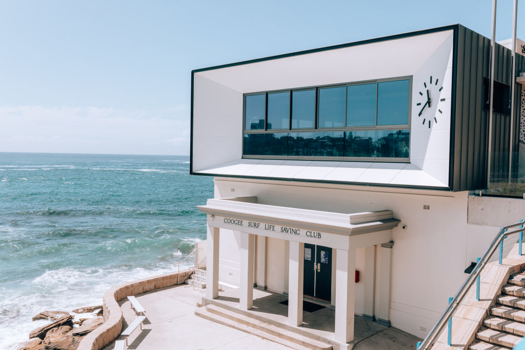 The refurbished Coogee Life Saving Club caused controversy when it was  revealed in December 2020 Photo: Vaida Savickaite