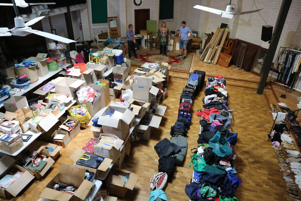 'It is staggering the amount of stuff that comes out of people’s homes,' Walsh says. Photo: Supplied by Nine.