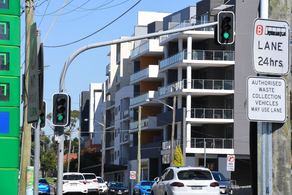 Thousands of apartments are cropping up in the City of Parramatta, including Mays Hill, areas that many argue need better design. Photo: Peter Rae