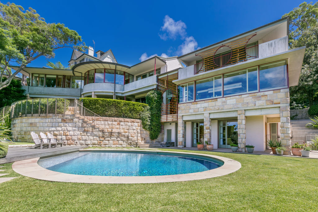 The architect Michael Robilliard-designed residence at Clifton Gardens sold for $16.75 million.