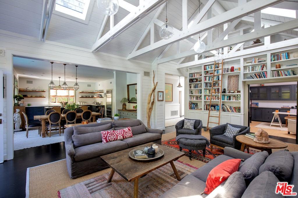 The couple's house has large rooms with high ceilings. Photo: Realtor.com