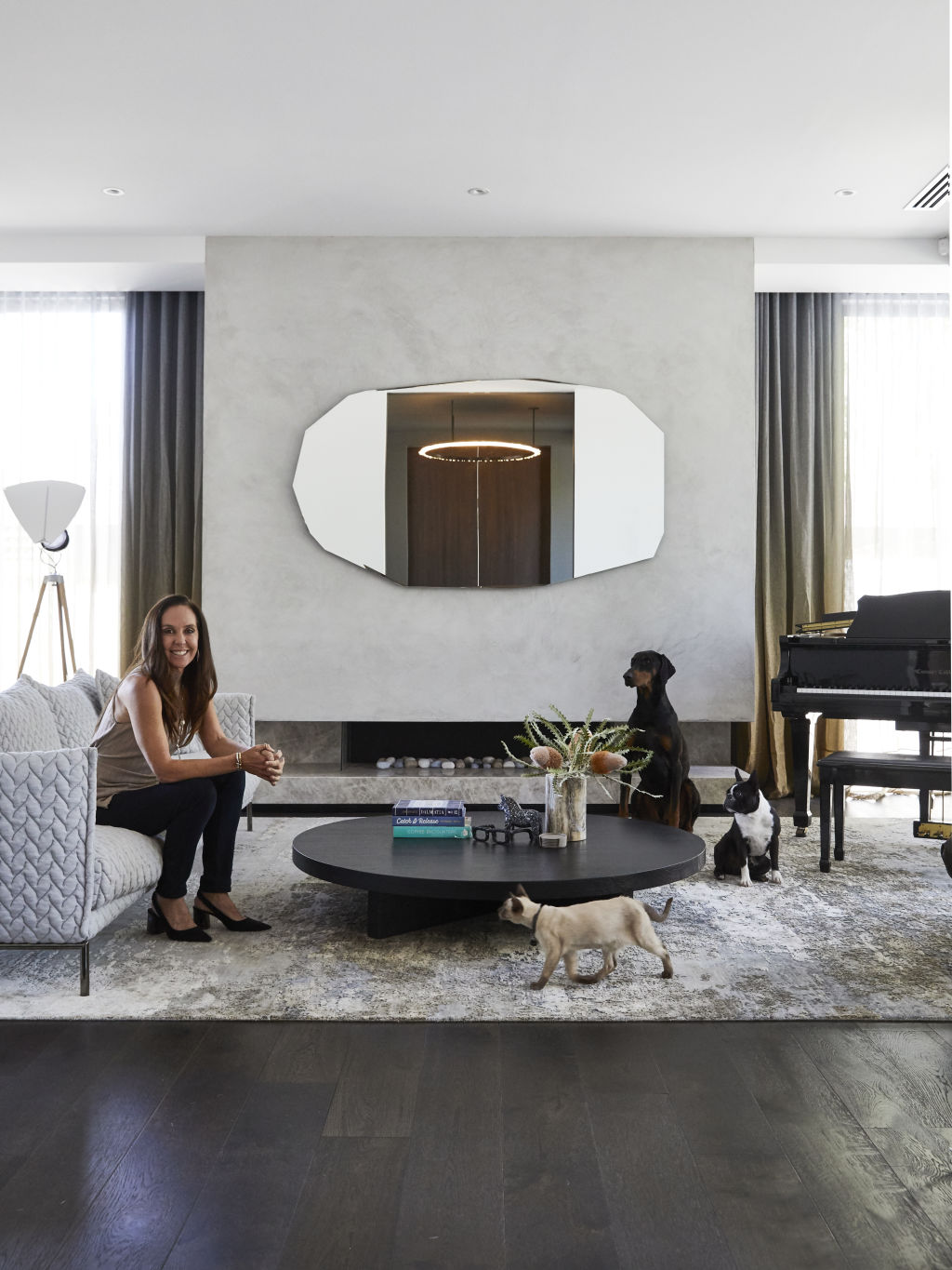 Boost Juice founder Janine Allis in her stunning Toorak home. Photo: Armelle Habib