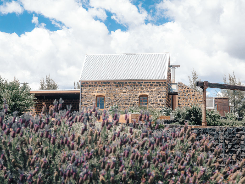 The restored barn at Philip Shaw Wines. Photo: Supplied.