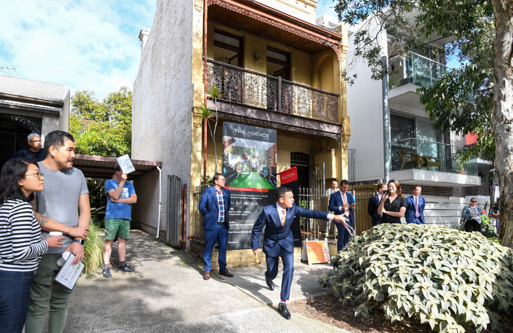 Sydney's auction market will be put to the test by the high volume of homes going under the hammer on Saturday. Photo: Peter Rae
