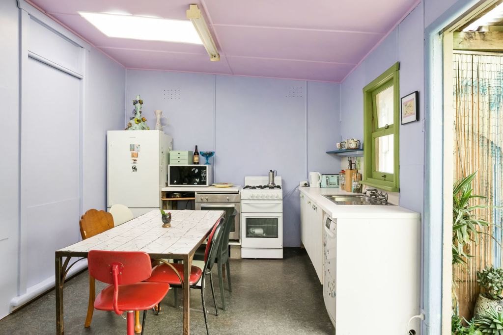 Artist Jenny Orchard's house is up for sale in Sydney's inner west. Photo: Adrian William