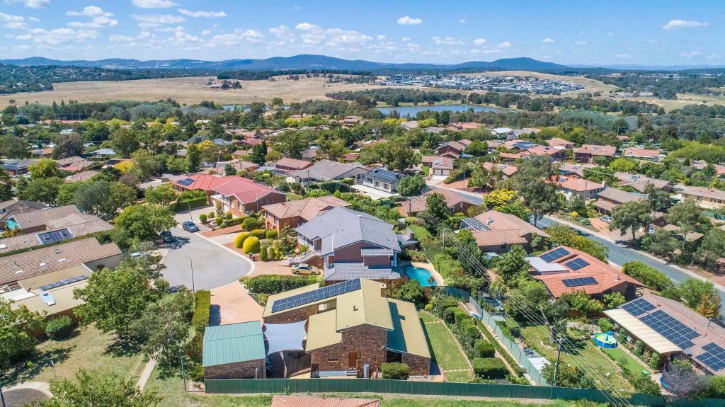 Houses prices in Canberra and Darwin are up more than 20 per cent over the year.