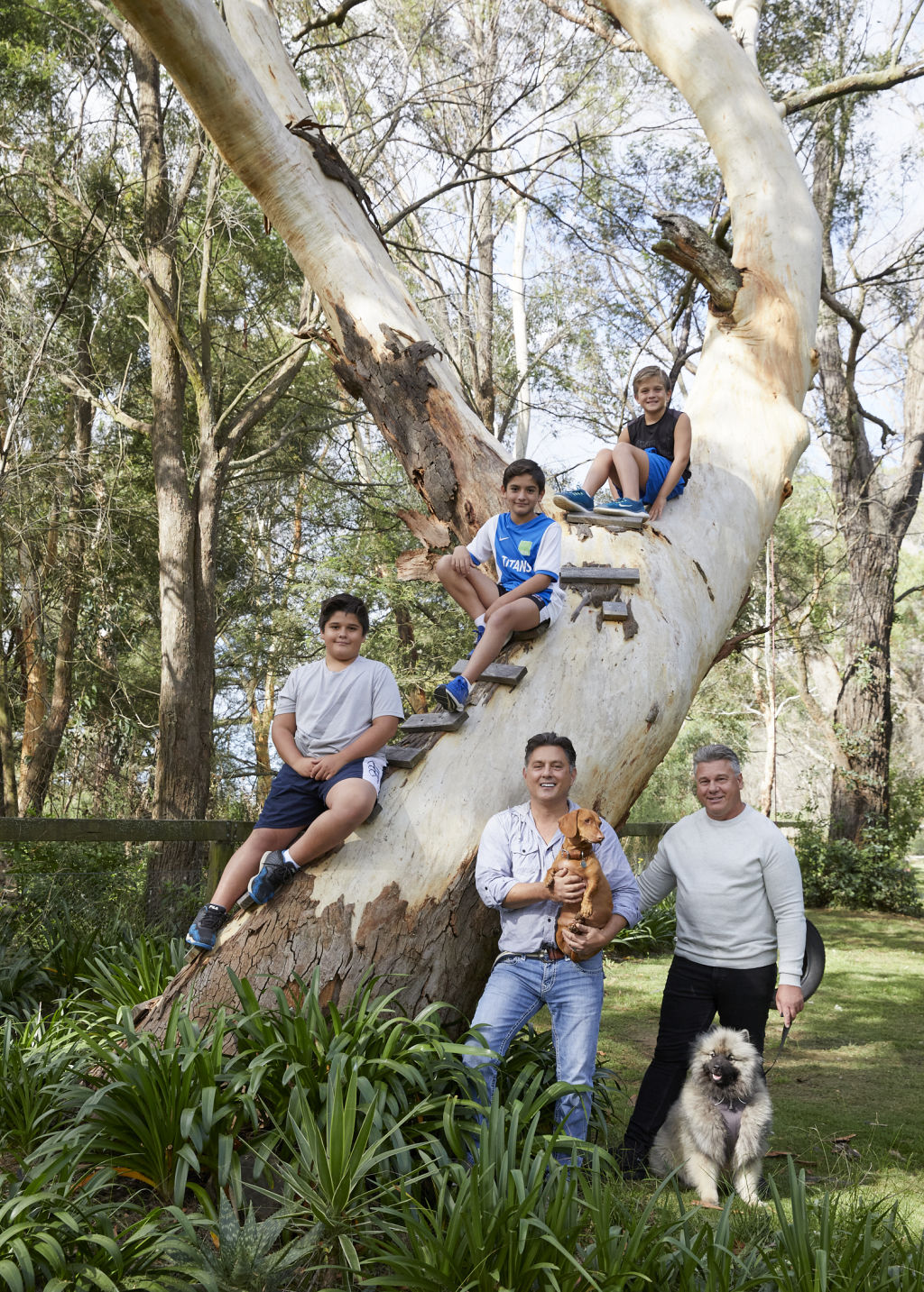 Moving from Annandale, the family of five now reside in Berrima. Photo: Nicky Ryan
