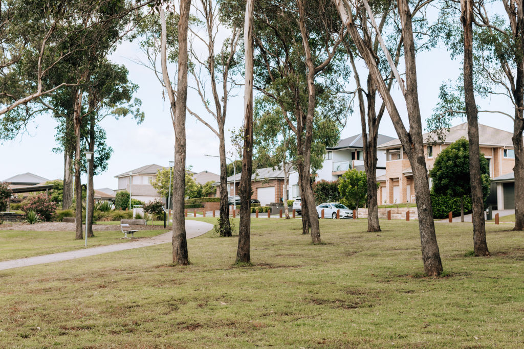 The growth of south-west Sydney in the last two decades has seen huge change in the area once dominated by farmland. Photo: Vaida Savickaite