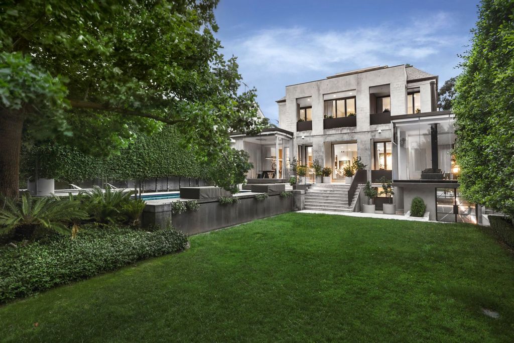 Chef Shannon Bennett's home at 43 Lansell Road, Toorak, sold for a reported $24 million. Photo: Marshall White Stonnington