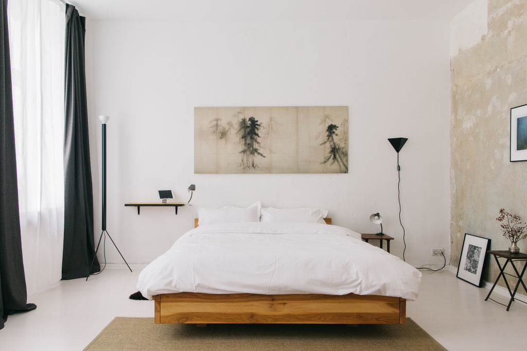 Stylish White Bedroom