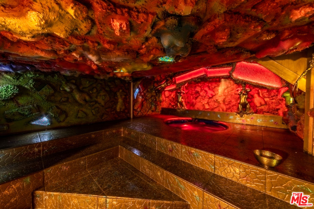 Yep, just your average grotto inside a home. Photo: Supplied